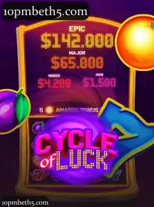 10pmbet: Explore CycleofLuck com Cassino, Slots e Apostas ao Vivo